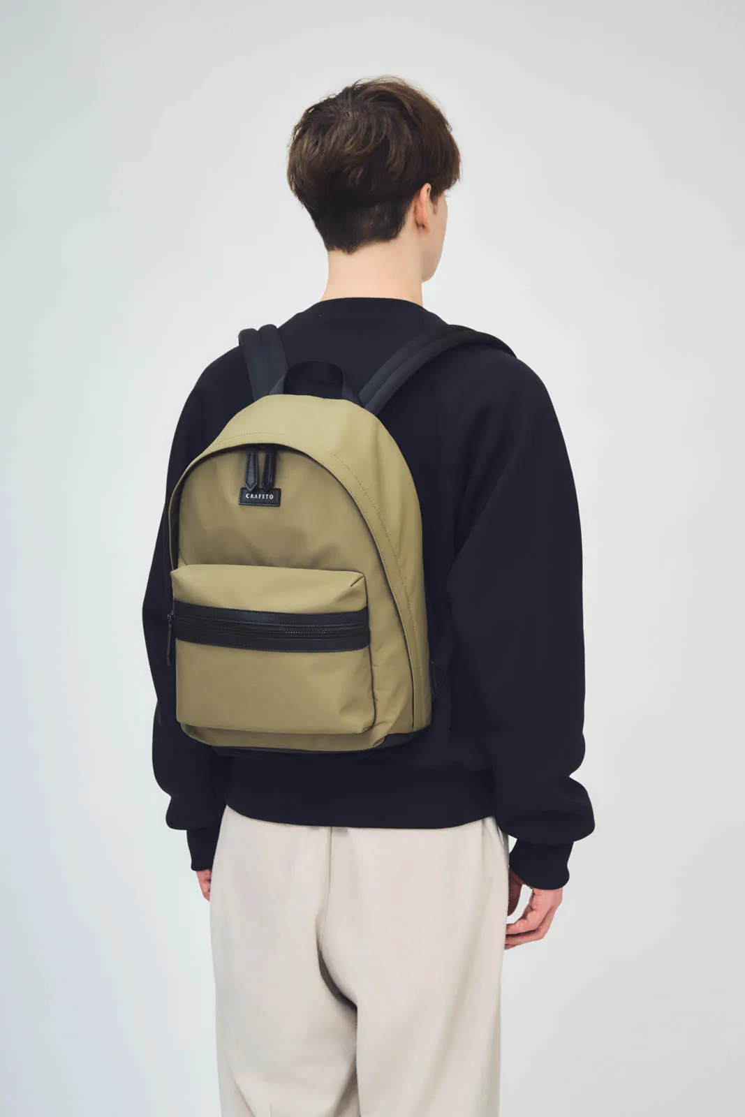 “Onibegie” x Mushroom Leather Backpack