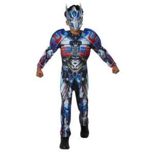 Optimus Prime Deluxe Child Costume Size 3 5