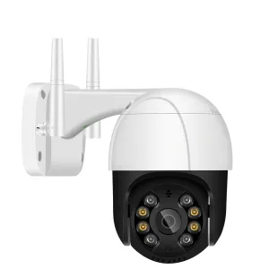 Outdoor Motion Sensor Camera 4X Digital Zoom AI Human Detect
