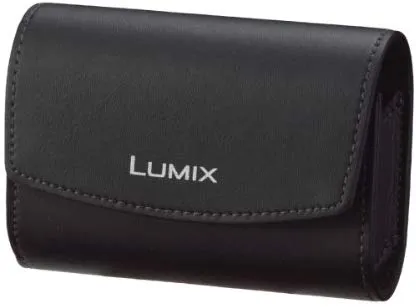 Panasonic Leather Case for most of Lumix Slim Cameras  (Black)