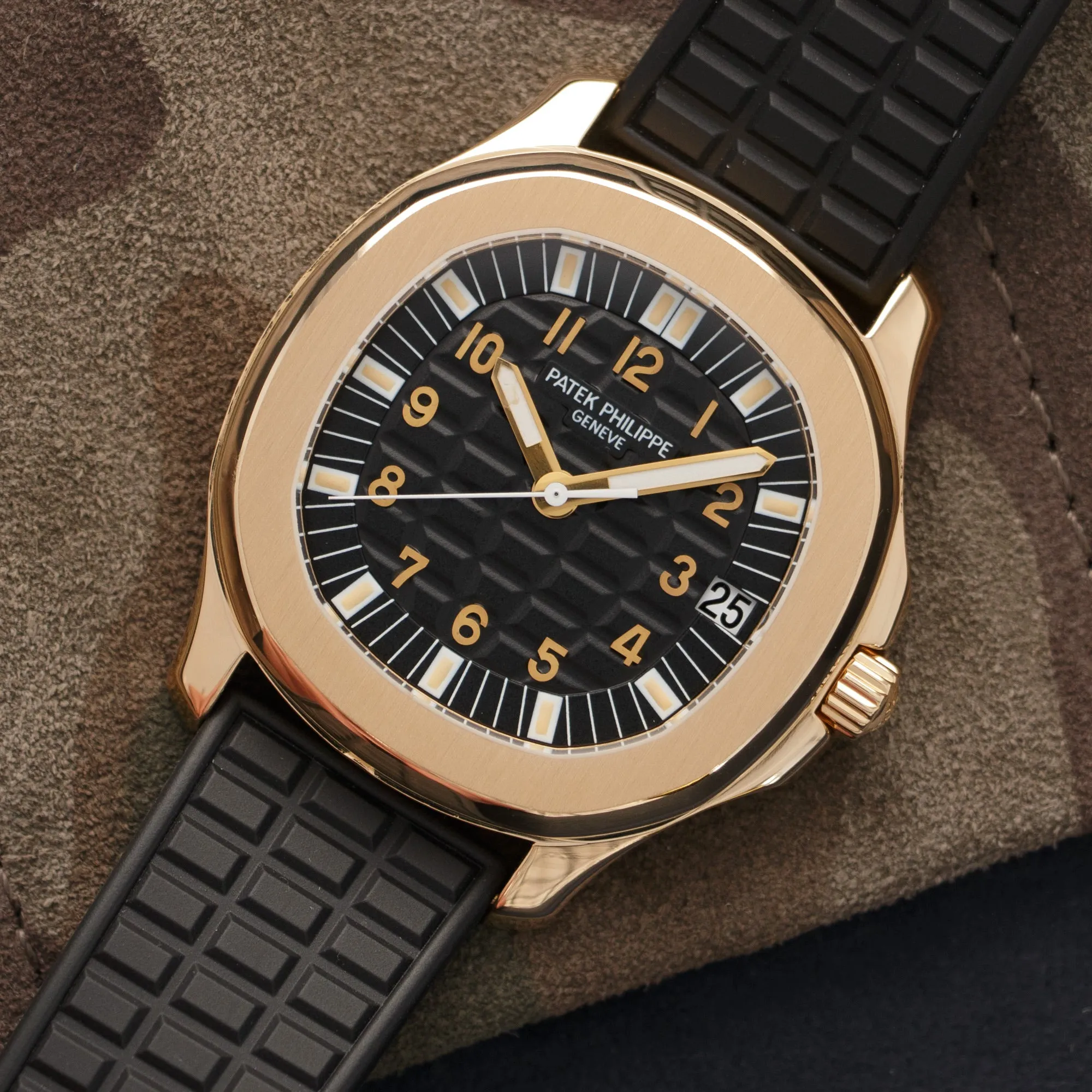 Patek Philippe Yellow Gold Aquanaut Jumbo Watch Ref. 5065