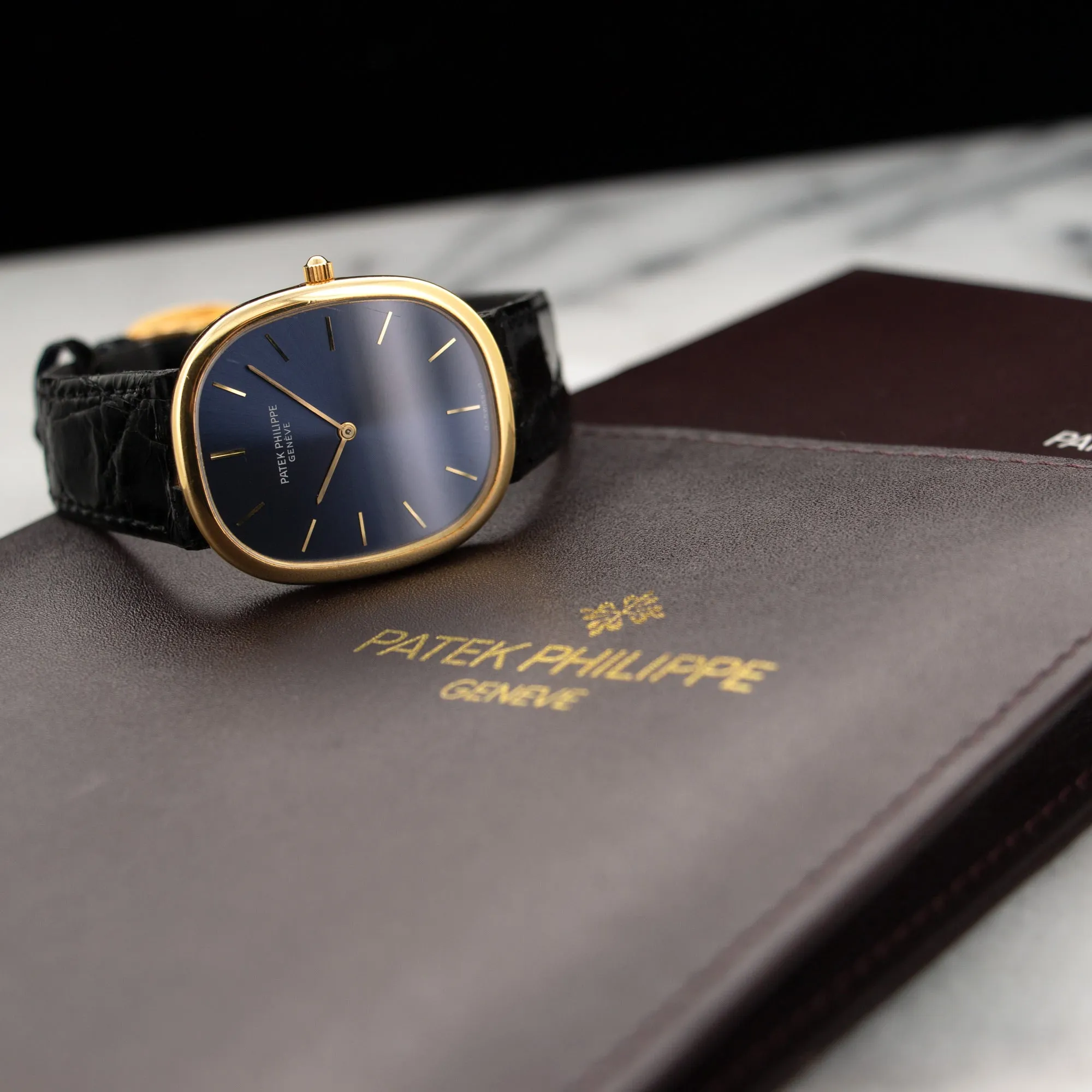 Patek Philippe Yellow Gold Ellipse Automatic Watch Ref. 3738