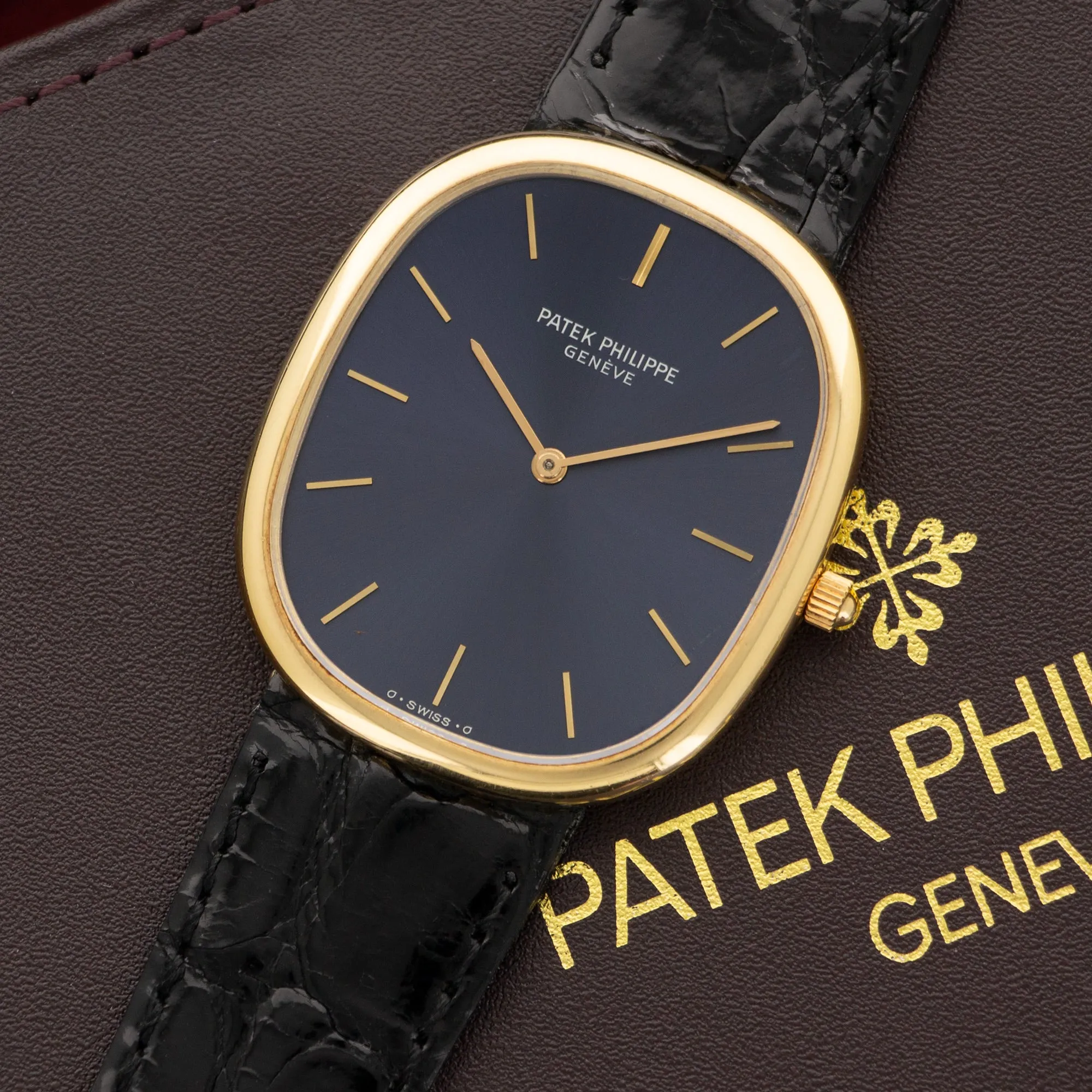 Patek Philippe Yellow Gold Ellipse Automatic Watch Ref. 3738