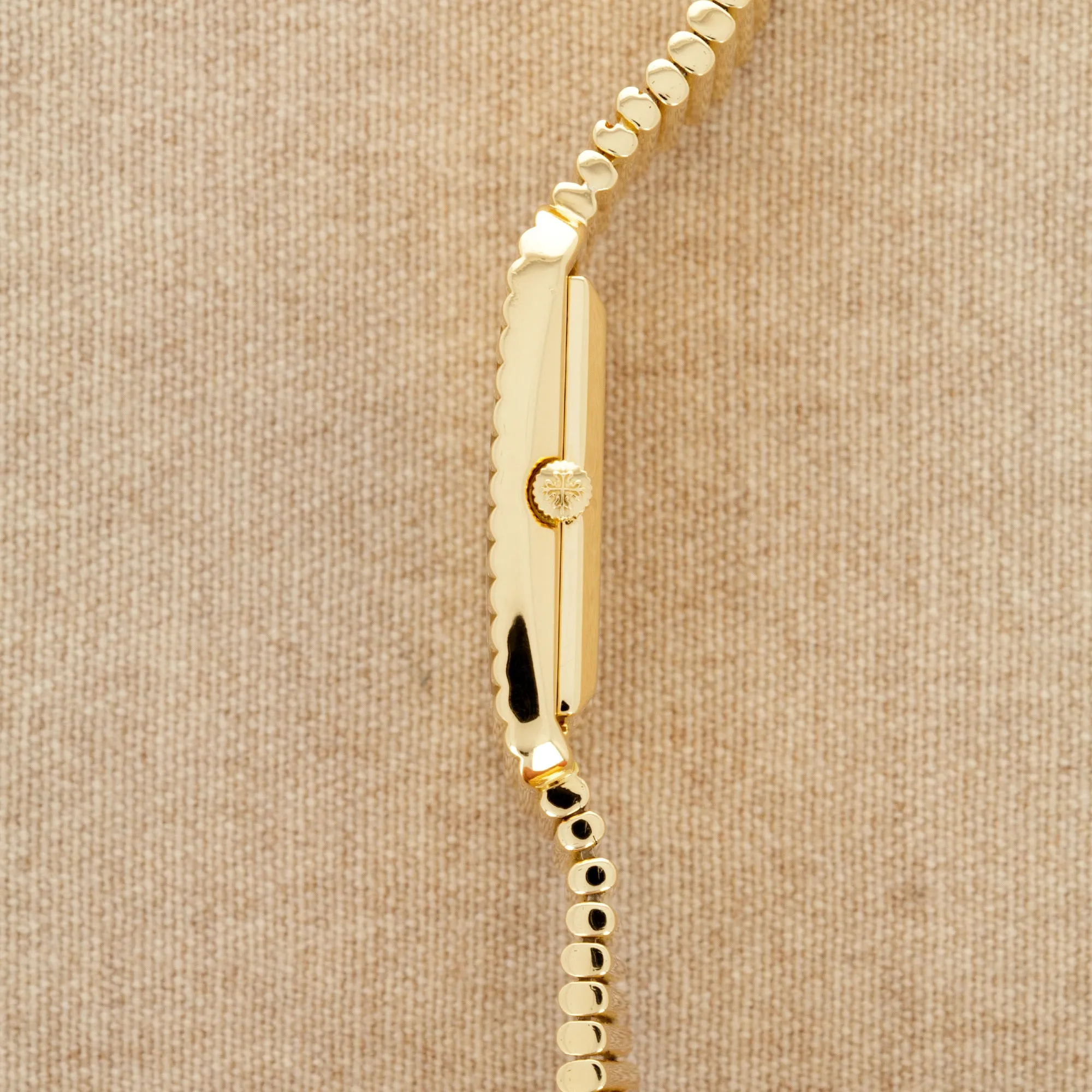 Patek Philippe Yellow Gold Onyx Dial Ref. 3733