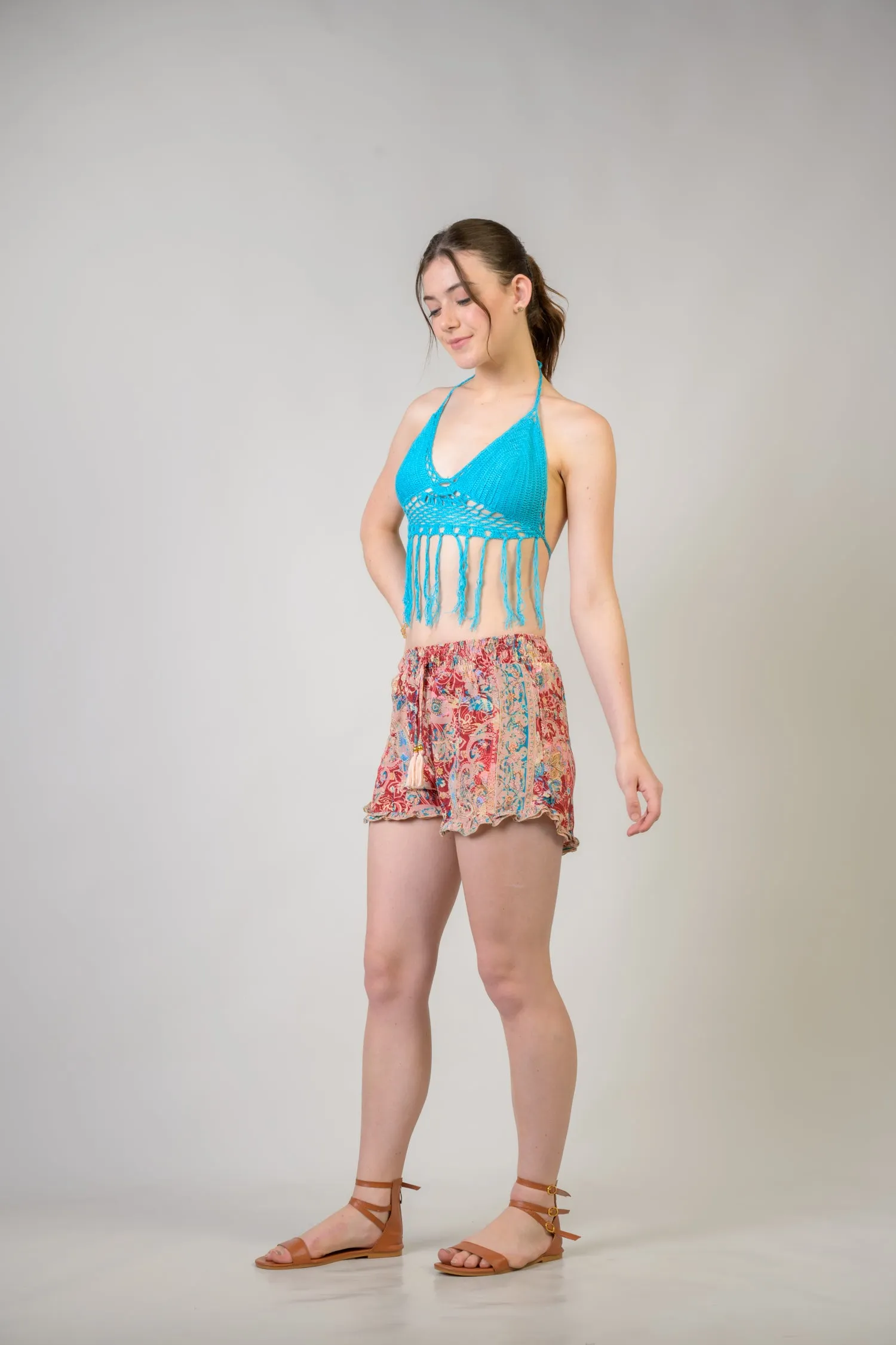 Patterned Bobbin Shorts