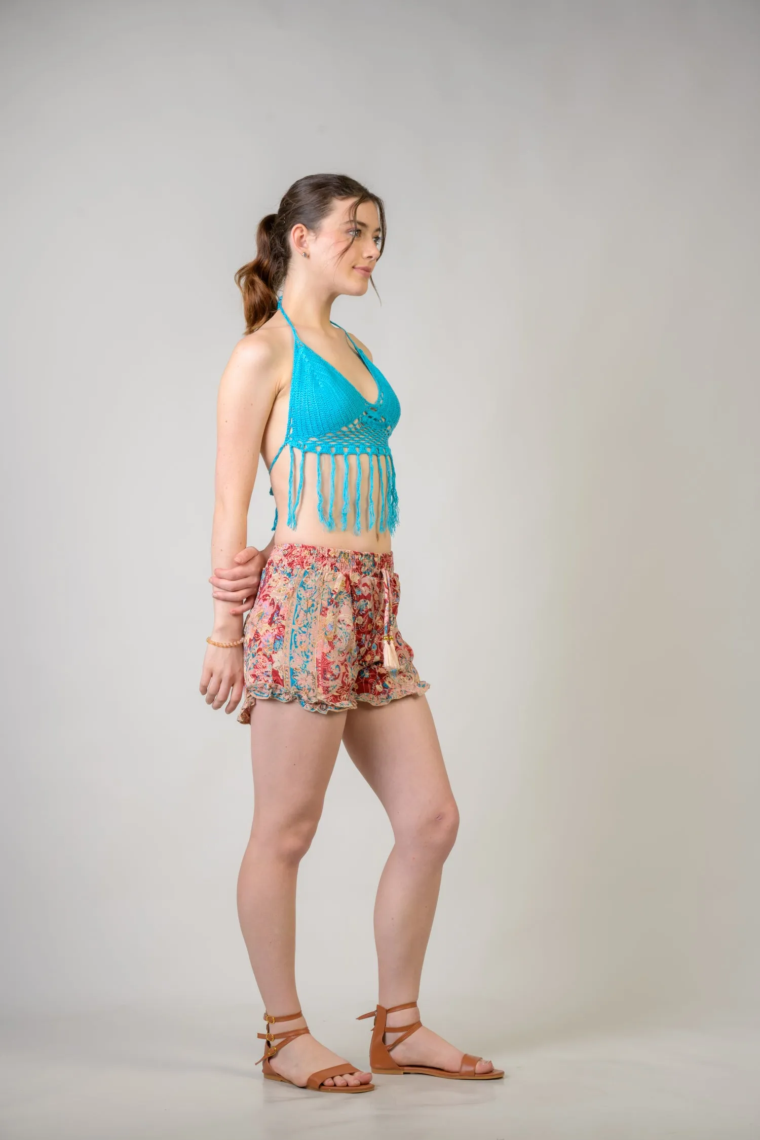 Patterned Bobbin Shorts