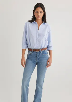 Patterned Mavi Shirt
