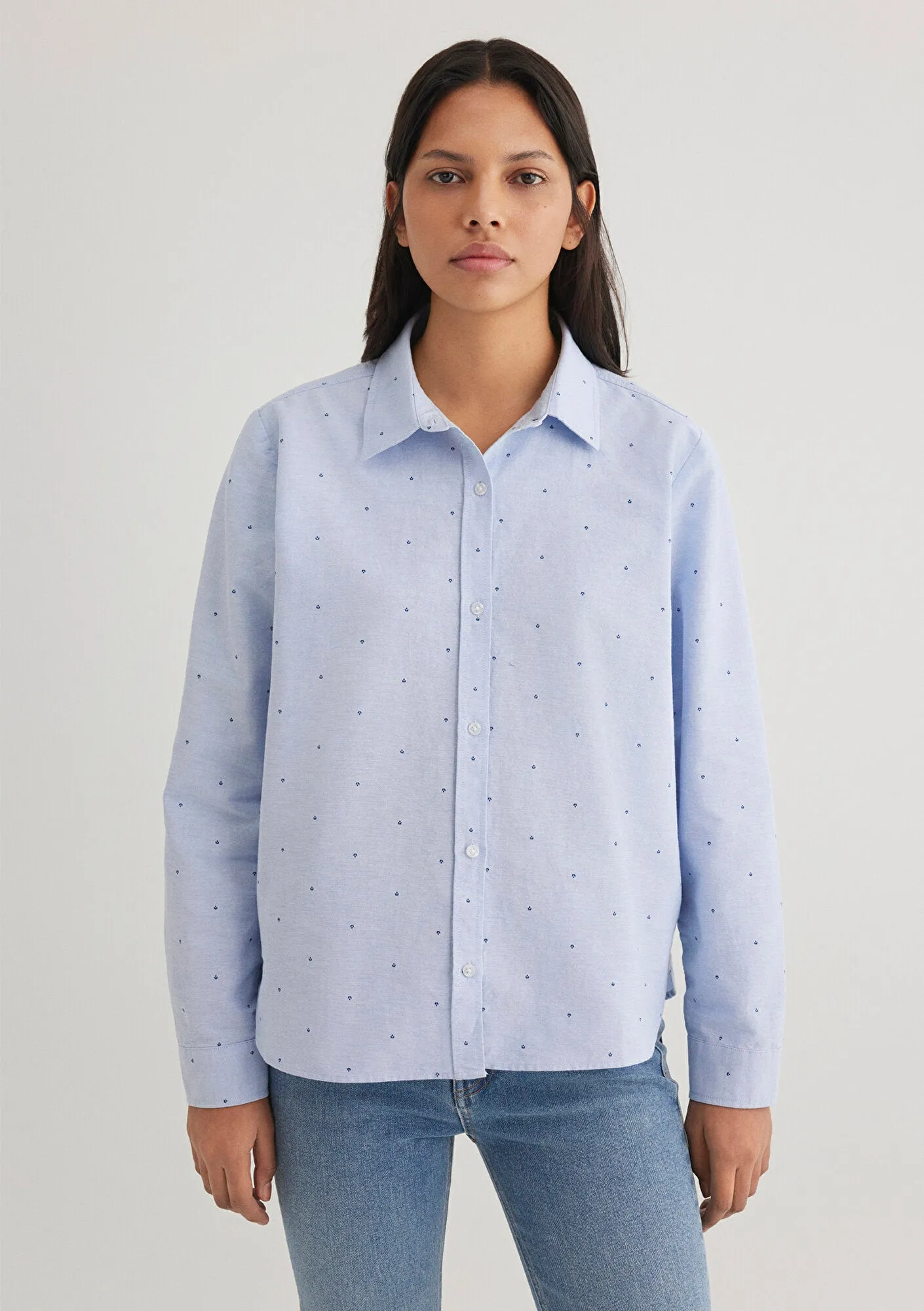 Patterned Mavi Shirt