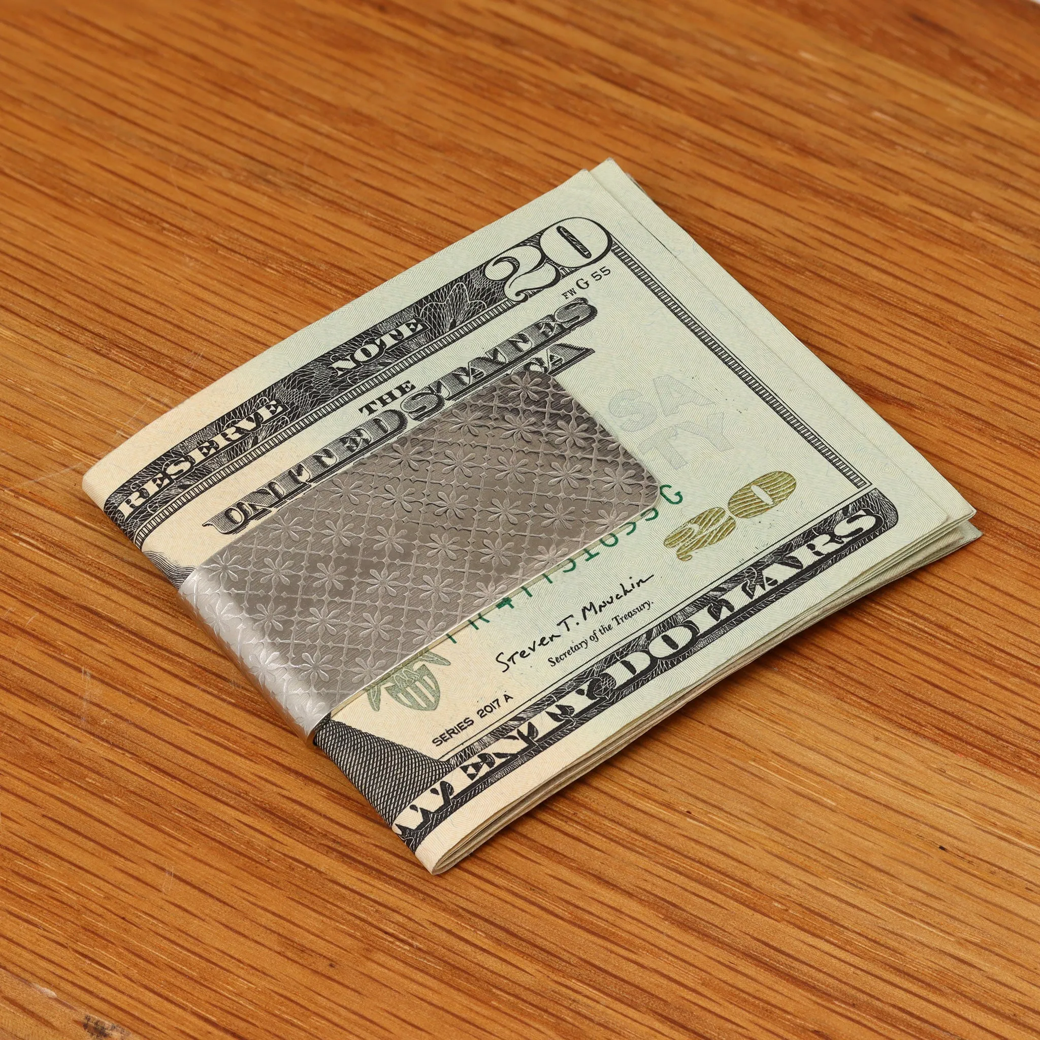 Patterned Money Clips