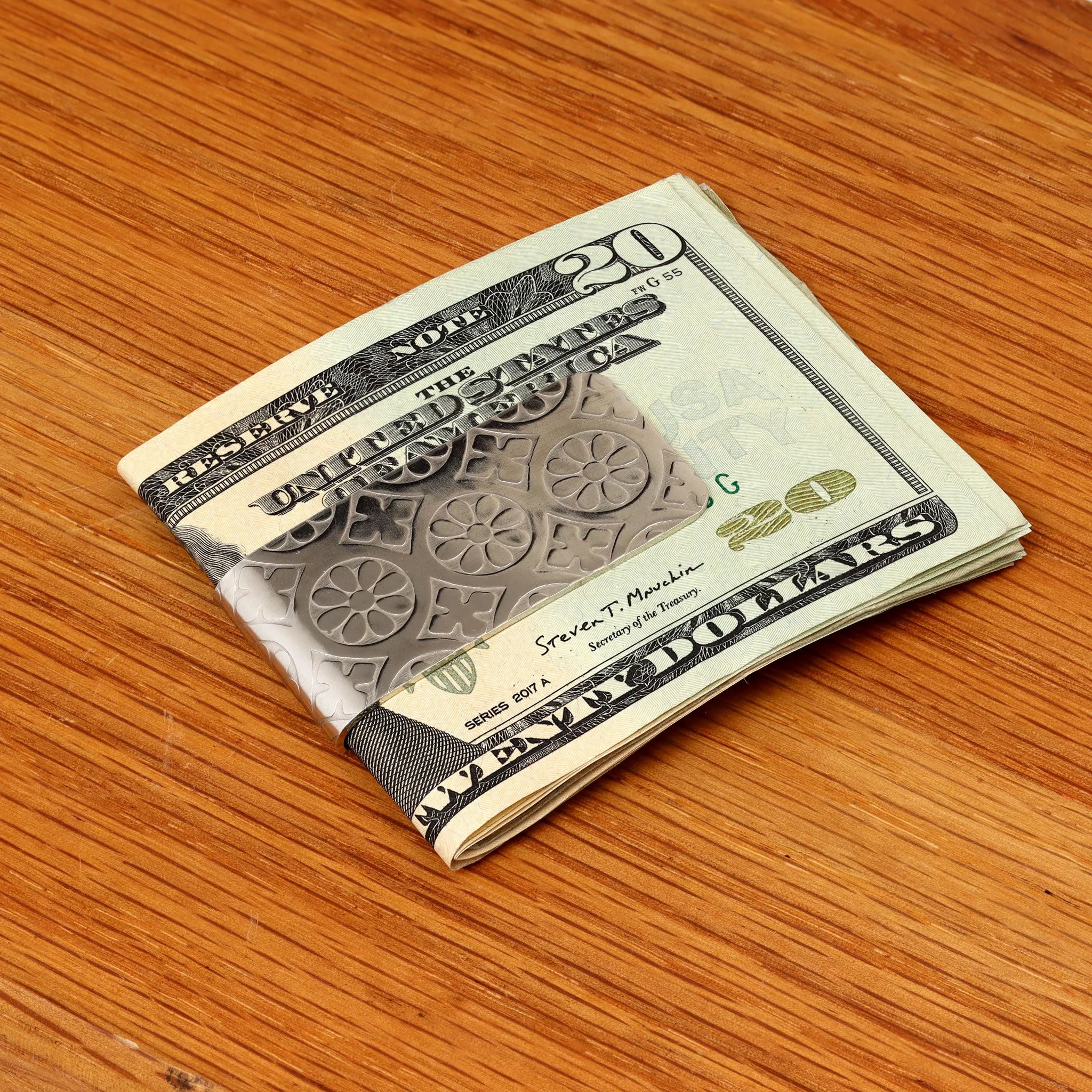 Patterned Money Clips