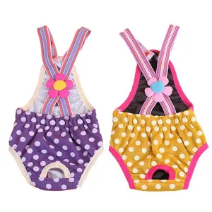 Patterned Strap Panties for Dogs