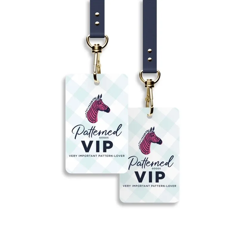 Patterned VIP Badge for 'Neath the Wreath [LIMIT: 1 PER PERSON]