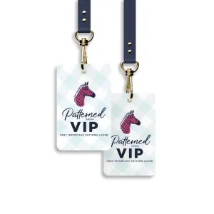 Patterned VIP Badge for 'Neath the Wreath [LIMIT: 1 PER PERSON]