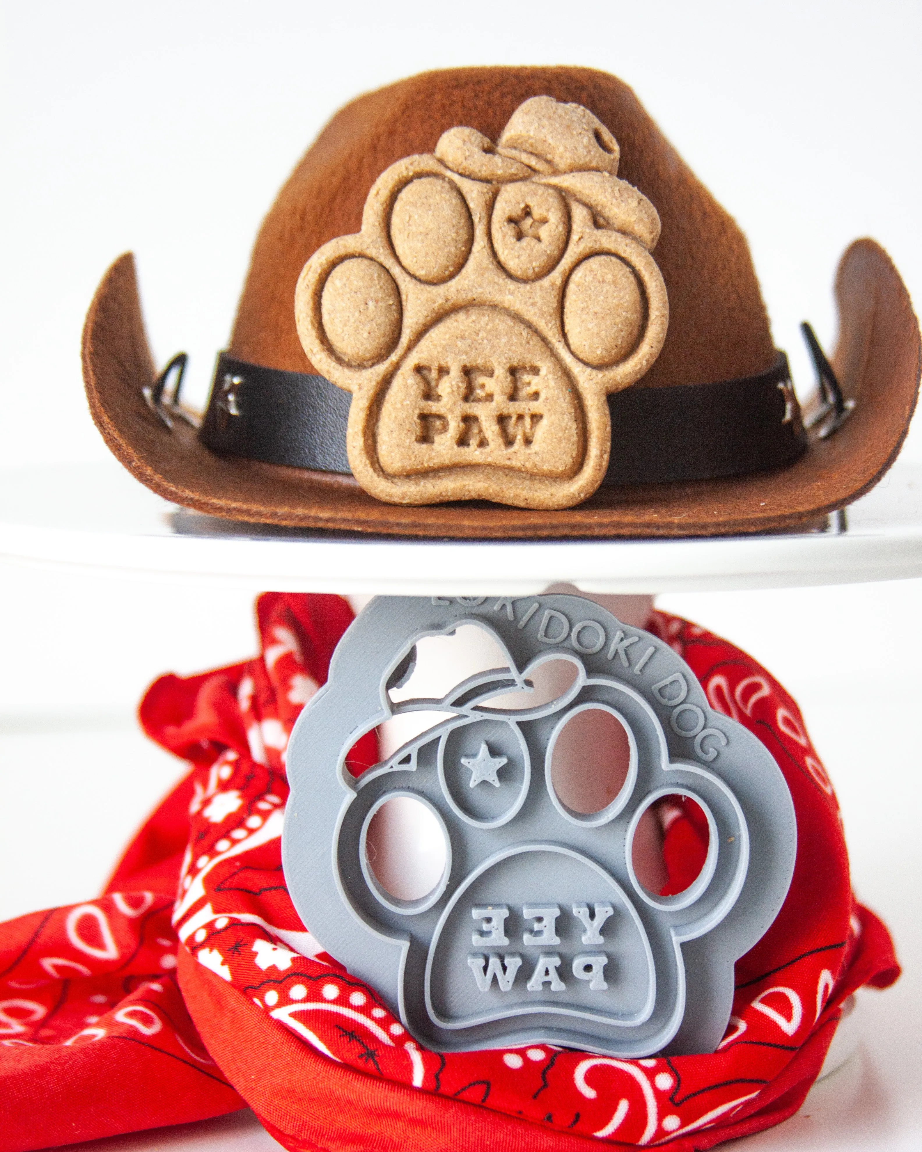 Paw Shaped "YEE PAW" Cookie Cutter