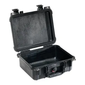 Pelican™ 1150 Protector Cases, 0.31cu ft, 11.81 in x 8.87 in x 5.18 in, Black, No Foam, 1400-001-110