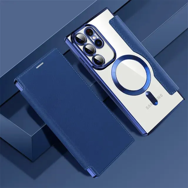 Personalized Leather textured flip phone case - Hot Sale 50% Off
