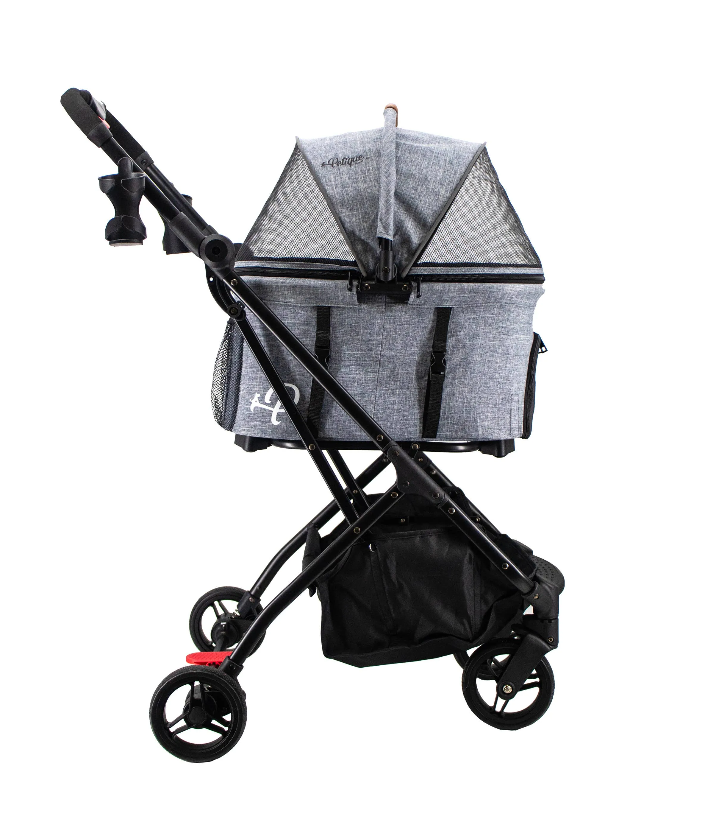 Petique, Inc - 3-in-1 Tri-Fold Pet Stroller