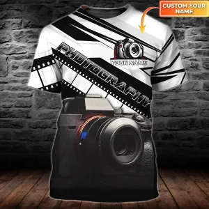 Photography 1 - Personalized Name 3D Tshirt