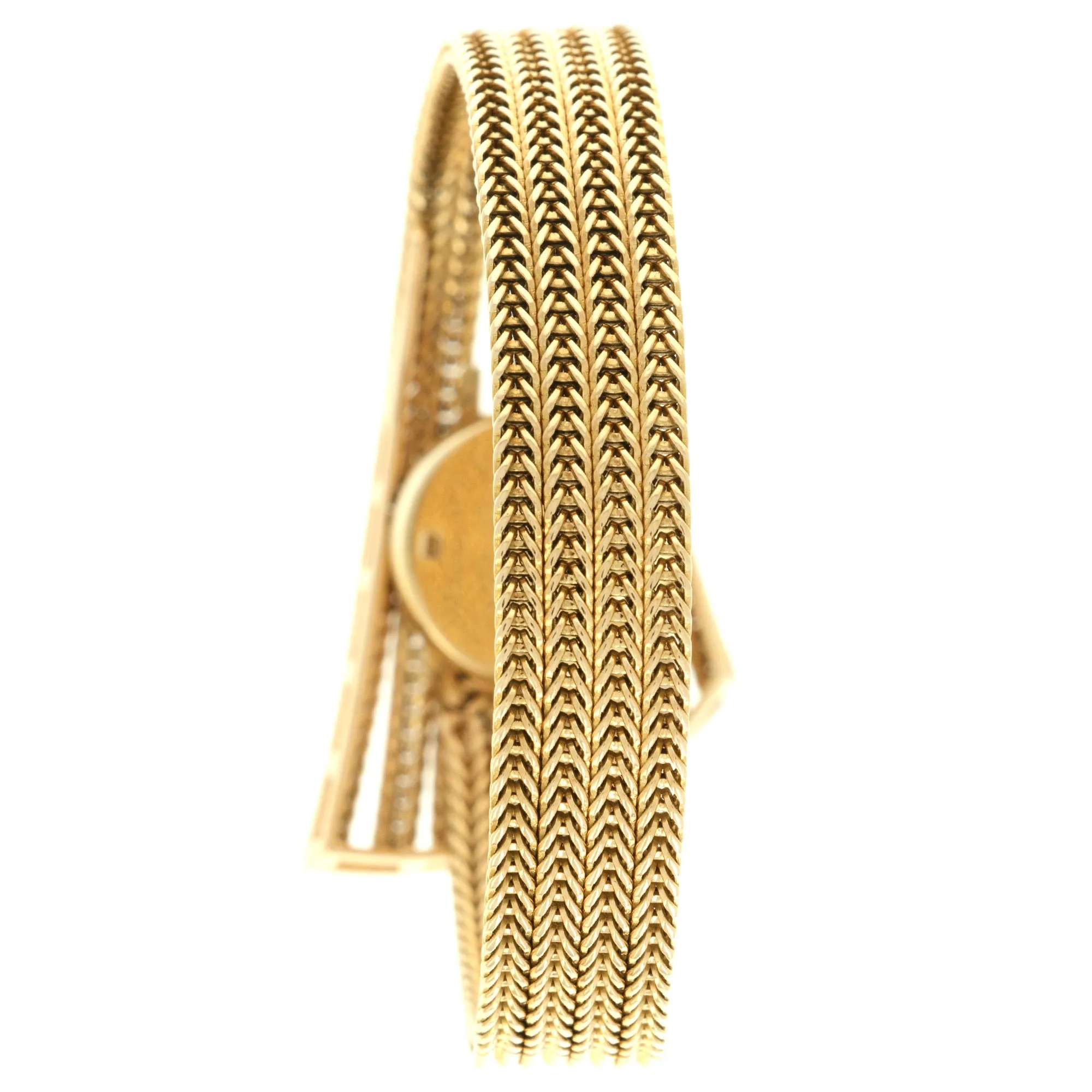 Piaget Yellow Gold Diamond Watch, 1960s