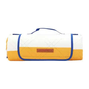 Picnic Rug Yellow Stripe