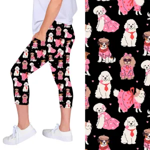 Pink Pooches Deluxe Pocket Capri