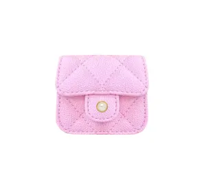 PINK QUILTED AIRPOD PRO CASE