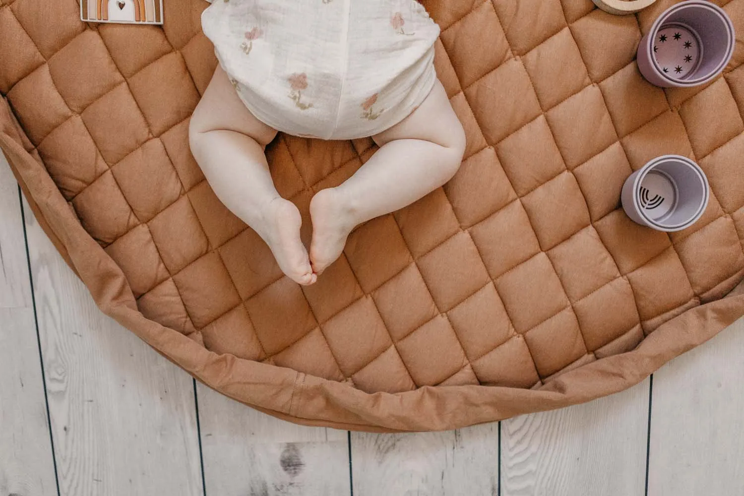 Play&Go Tawny Brown organic babymat (Min of 1, multiples of 1)