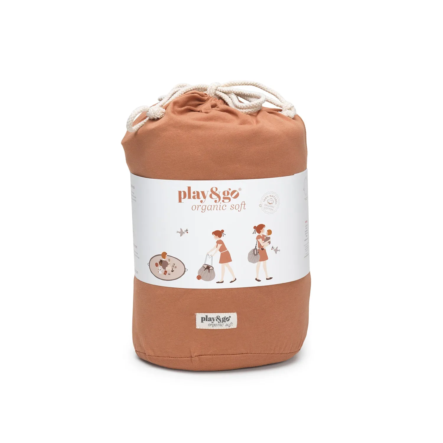 Play&Go Tawny Brown organic babymat (Min of 1, multiples of 1)