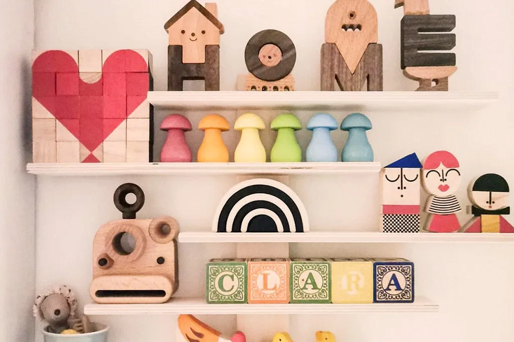 Polaroid Style Wooden Toy Camera
