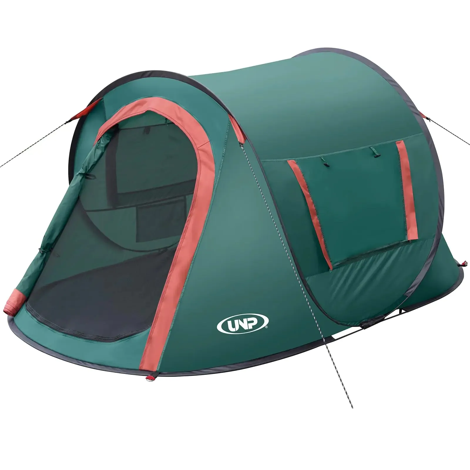 Pop up Tent2 Person Tent for CampingInstant Portable Beach TentEasy Pop-Up Shade Tents 2 Doors for Camping Hiking & Traveling with Carrying Bag