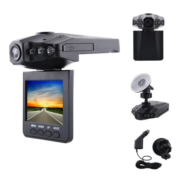 Portable HD Car Dash Camera DVR System with 2.5" Screen