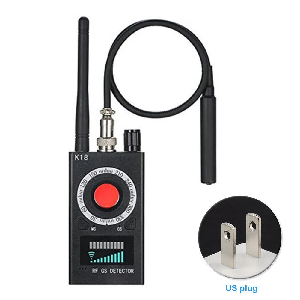 Portable RF Bug Detector Signal Locator GSM Audio Spy Bug & Magnetic Tracker Detector