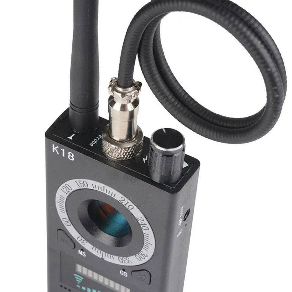 Portable RF Bug Detector Signal Locator GSM Audio Spy Bug & Magnetic Tracker Detector
