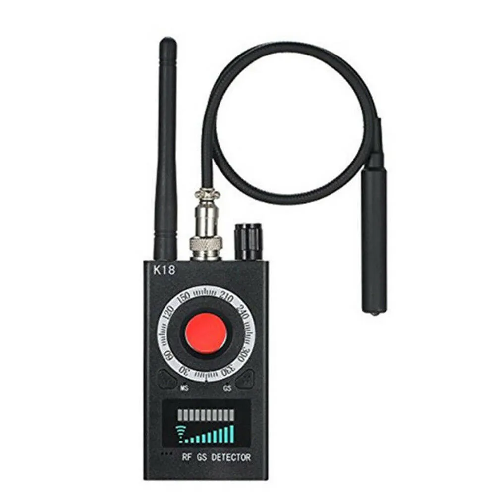 Portable RF Bug Detector Signal Locator GSM Audio Spy Bug & Magnetic Tracker Detector