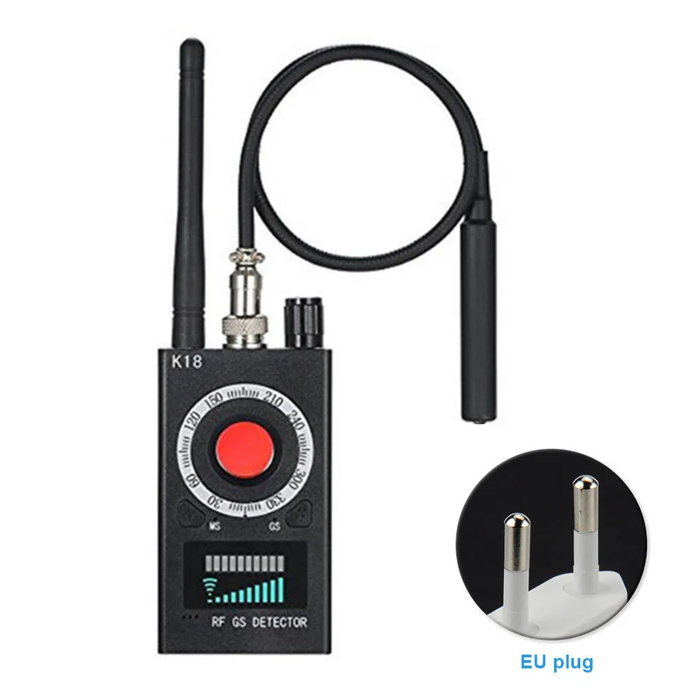 Portable RF Bug Detector Signal Locator GSM Audio Spy Bug & Magnetic Tracker Detector
