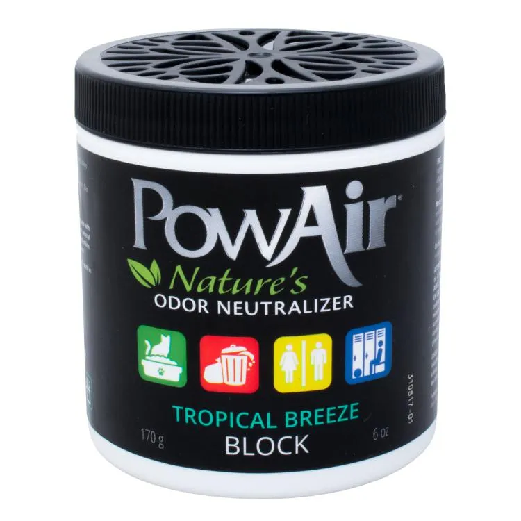 PowAir Tropical Breeze Odor Neutralizer Block 6oz. Dog Supply