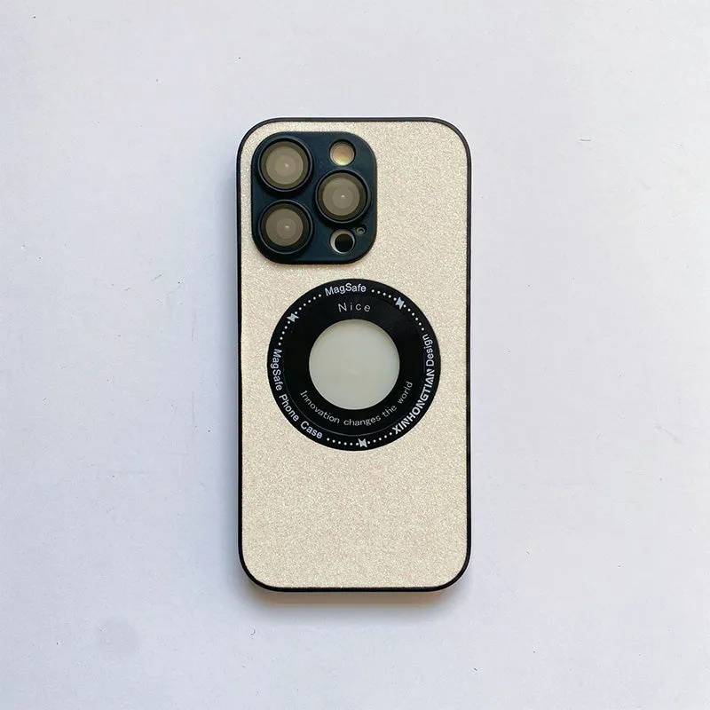 [practical gift] Sparkling Magnetic Phone Case for iPhone Series