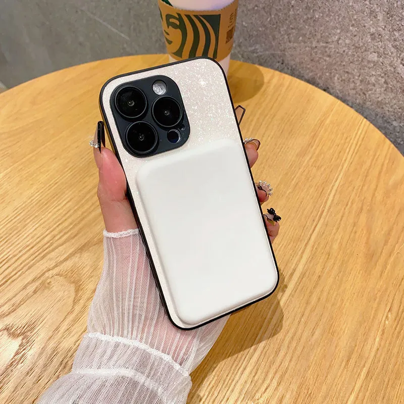 [practical gift] Sparkling Magnetic Phone Case for iPhone Series