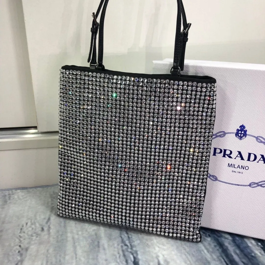 Prada Crystal Shopper Bag