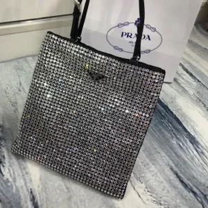 Prada Crystal Shopper Bag
