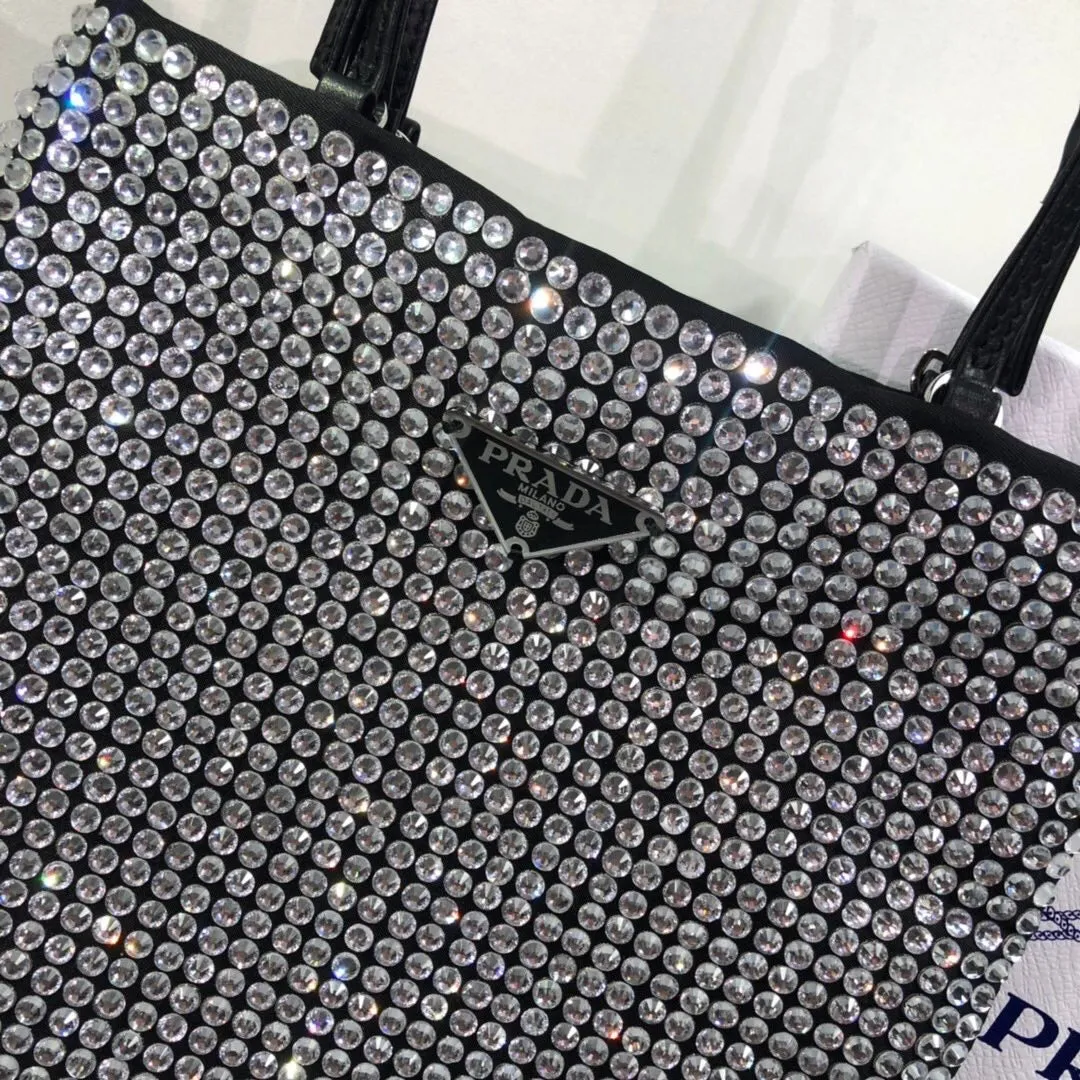 Prada Crystal Shopper Bag