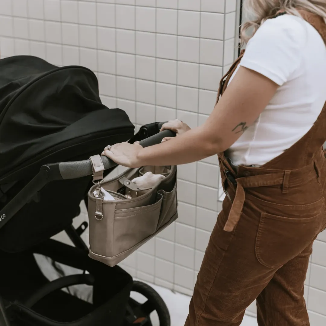 Pram Caddy Tan