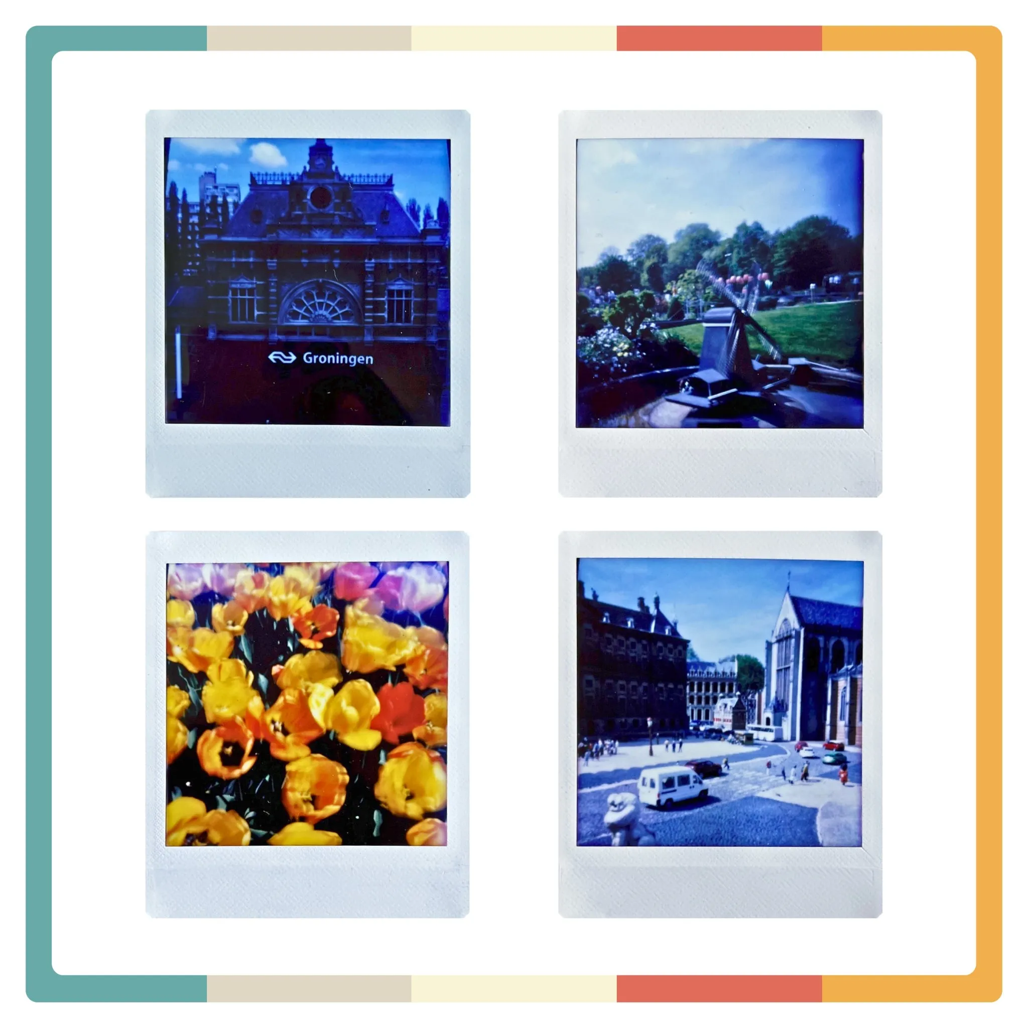 Pre-assembled Pinhole Instant SQUARE Film Camera