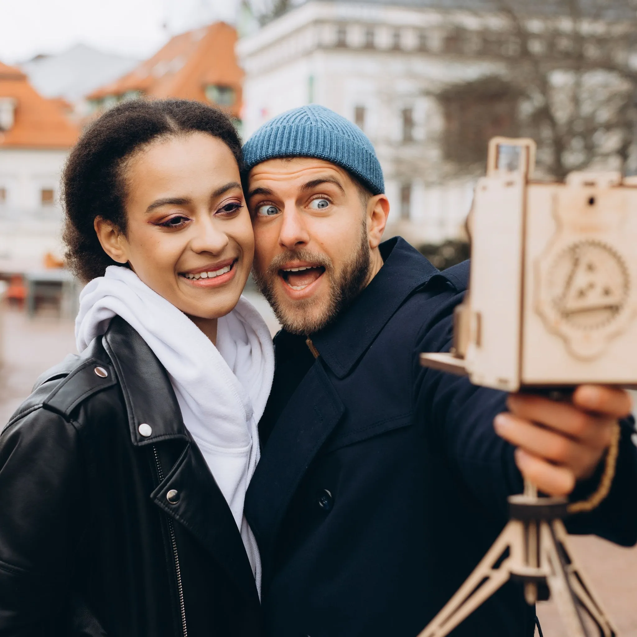 Pre-assembled Pinhole Instant SQUARE Film Camera