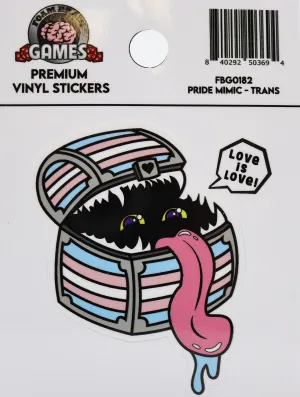 Pride Mimic Sticker: Transgender