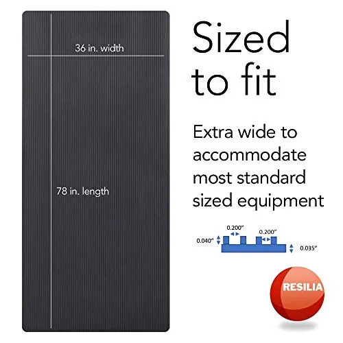 Protective Hard Floor Mat-for Exercise Equipment