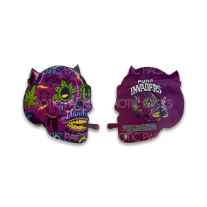 Purp Invaders Mylar Bag 3.5 Grams