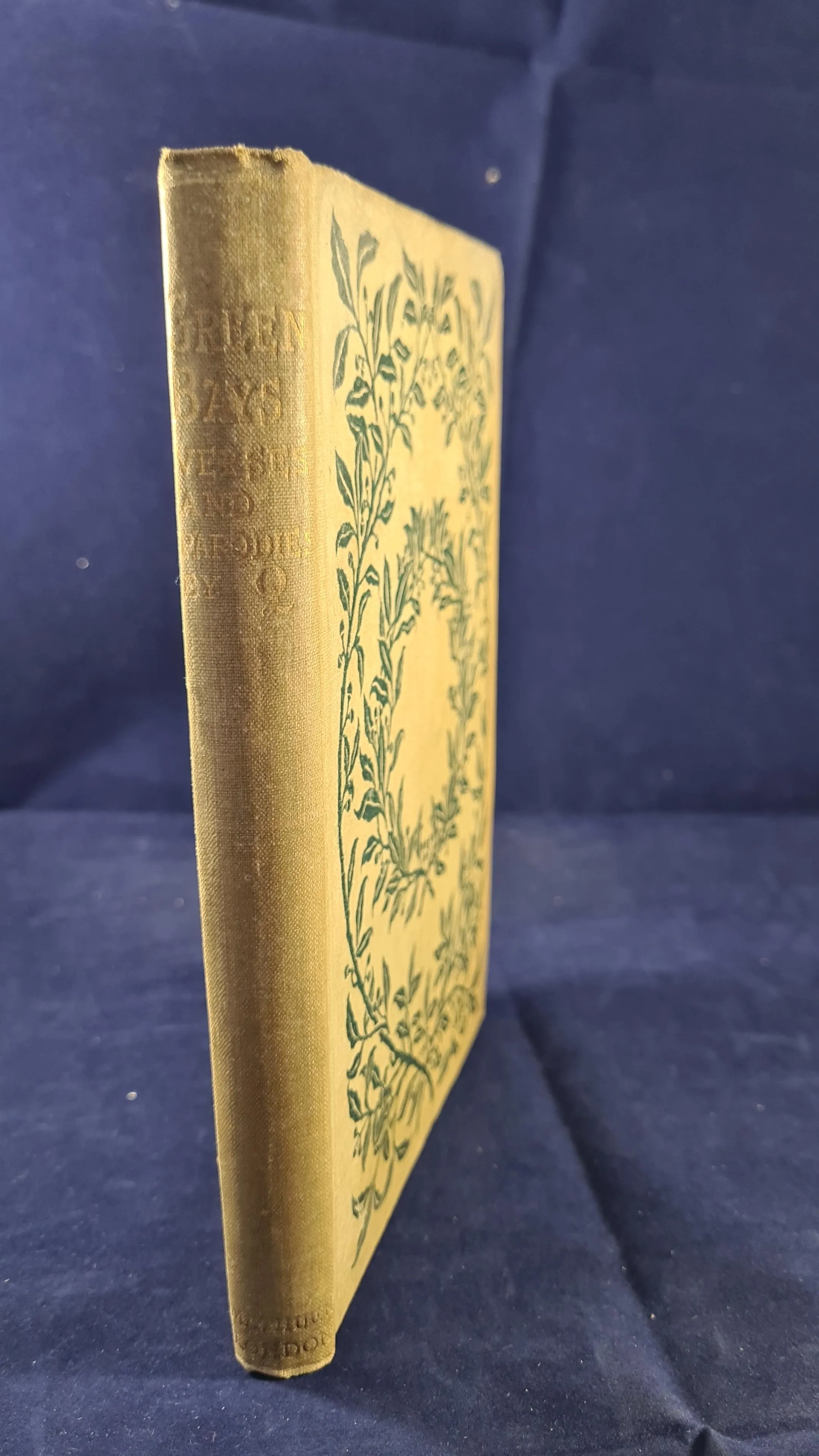 Q - Green Bays, Verses & Parodies, Methuen, 1893