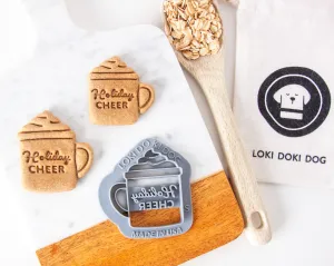 "Holiday Cheer" Holiday Mug Shape Cookie Cutter
