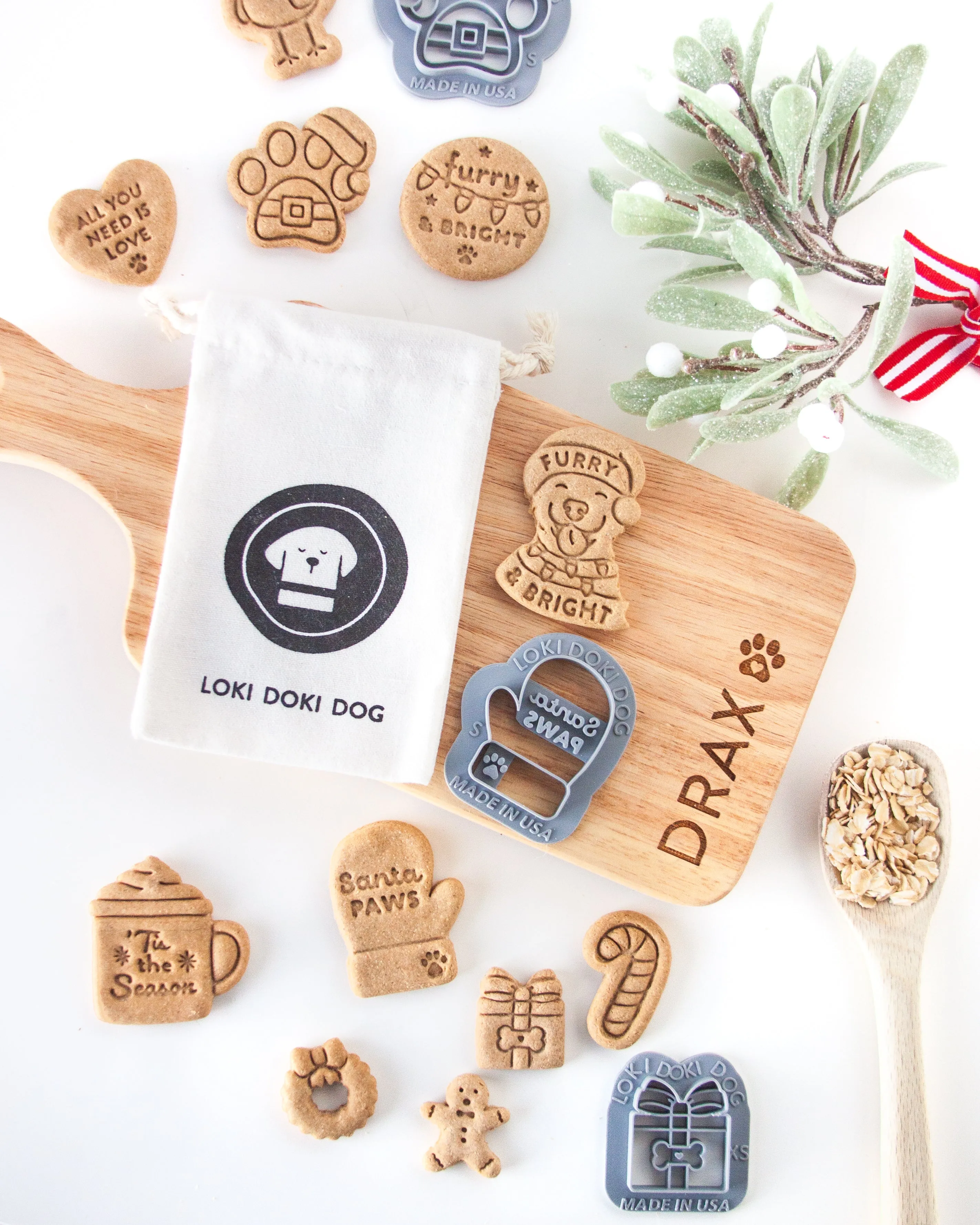 "Holiday Cheer" Holiday Mug Shape Cookie Cutter